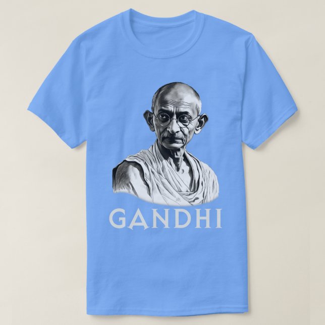 Mahatma Gandhi T Shirt (Design framsida)