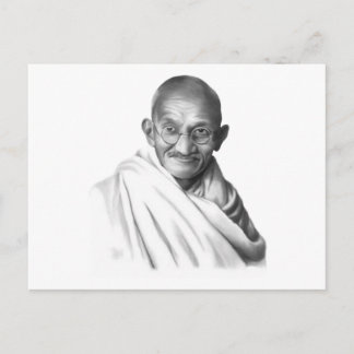 Mahatma Gandhi Vykort