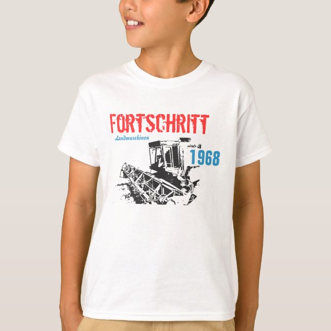 Mähdrescher DDR Design T-shirt (Framsida)
