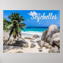 Mahe Seychelles Carana Beach-gåva