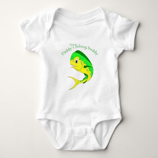 Mahi framtida fiskekompis t shirt (Framsida)