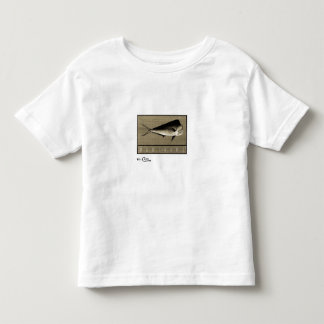 Mahi-Mahi barns svart för vintage & vitdräkt Tee