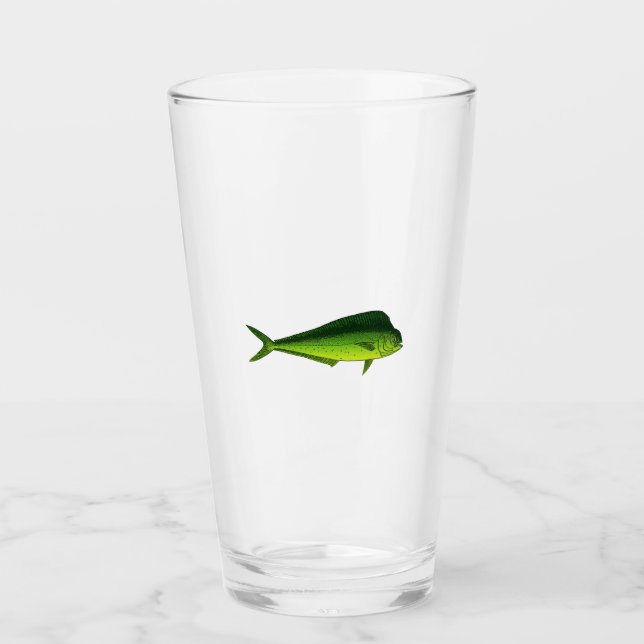 Mahi Mahi - Dolphin Fish - Dorado Glaskopp (Framsida)