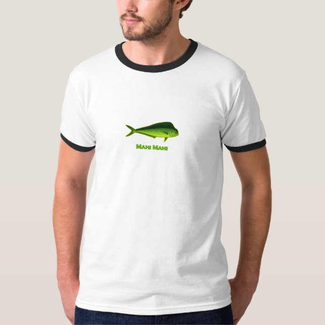 Mahi Mahi Fish T Shirt (Framsida)