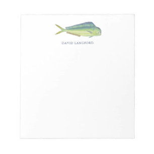 Mahi Mahi Fish Thned Stationery Anteckningsblock