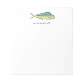 Mahi Mahi Fish Thned Stationery Anteckningsblock