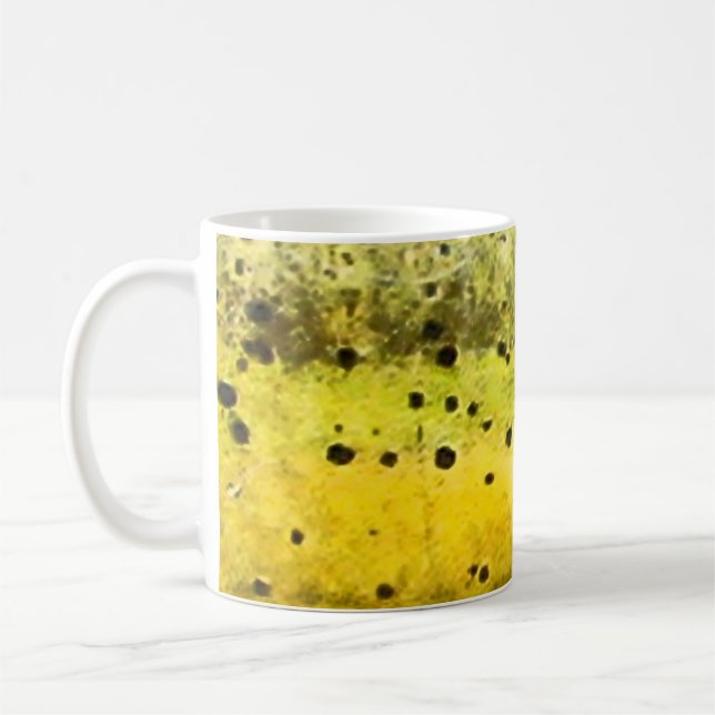 Mahi Mahi Fiskhudstryck Kaffemugg (Vänster)