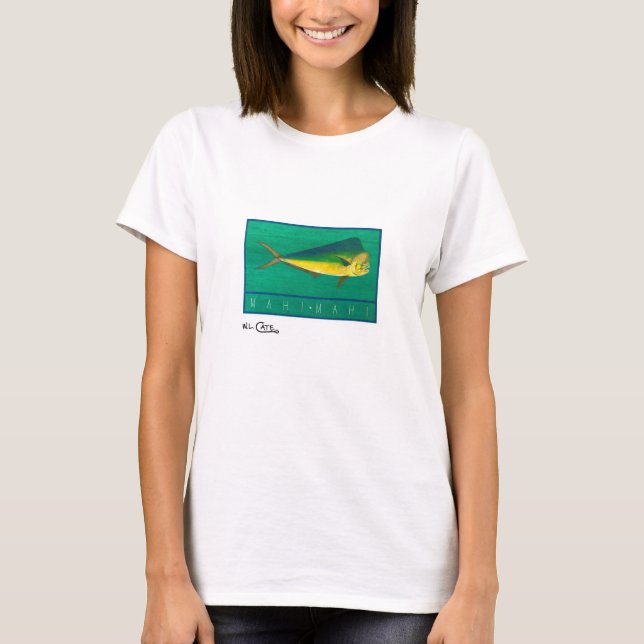 Mahi-Mahi kvinnor tänder dräkt Tee (Framsida)