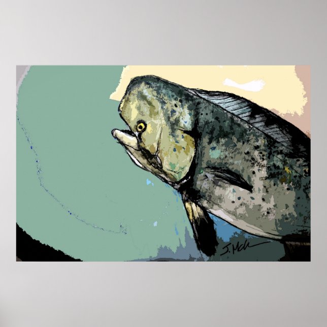 Mahi Mahi Poster (Framsidan)