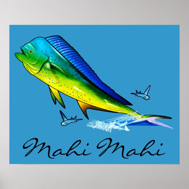 Mahi Mahi Poster (Framsidan)