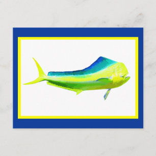 Mahi Saltvattensfiske grafisk Inbjudningar