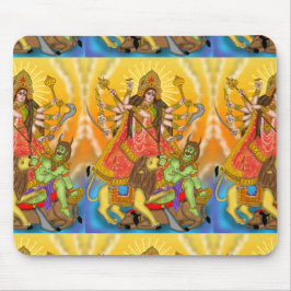 Mahishasur Mardini Durga Mouse Pad Musmatta