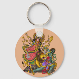 Mahishasura Mardini Nyckelring