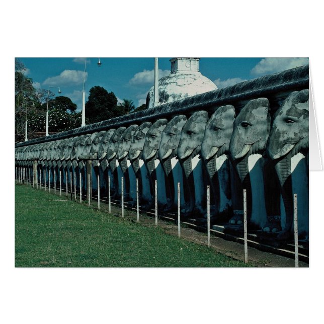 Mahiyangana, Sri Lanka Hälsningskort (Framsidan Horizontal)