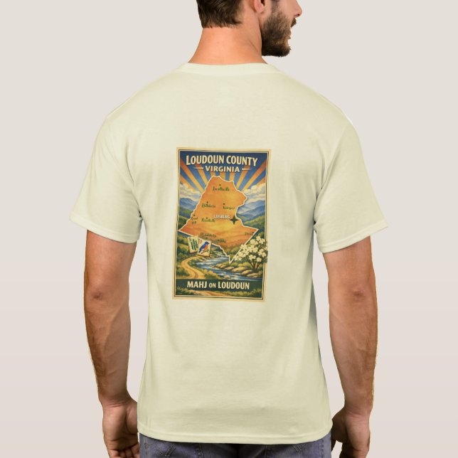 Mahj On Loudoun T-shirt (Baksida)
