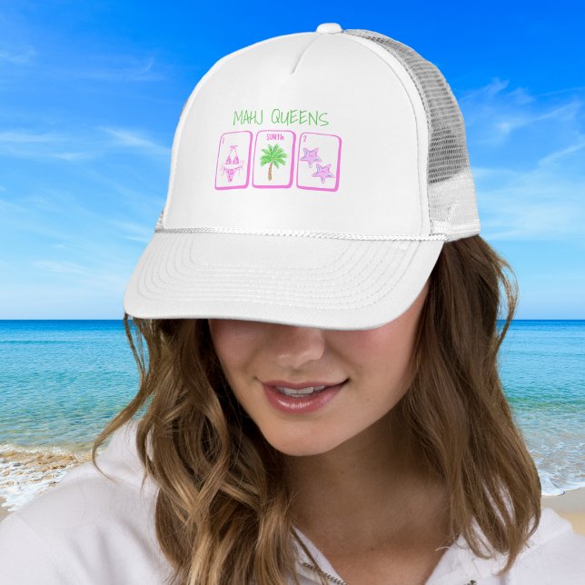 MAHJ Queens Beach Mahjong Keps (Skapare uppladdad)