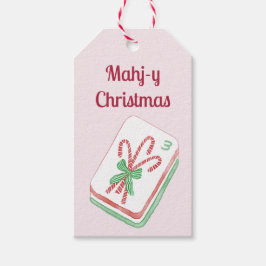 Mahj-y Christmas Mahjong Presentetikett