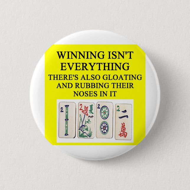 MAHJONG-älskare Knapp (Framsida)