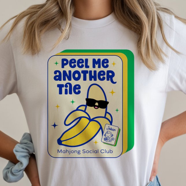 Mahjong Banan Spel Brick Tröja (Skapare uppladdad)