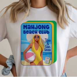 Mahjong Beach Club Sommar T-Shirt
