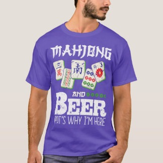 Mahjong Beer Funny Mah Jongg T Shirt