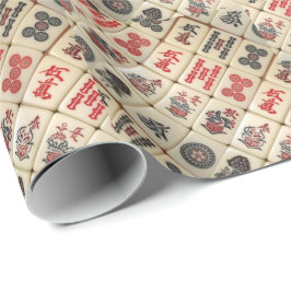 Mahjong belägger med tegel presentpapper