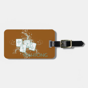 mahjong blue bagagebricka