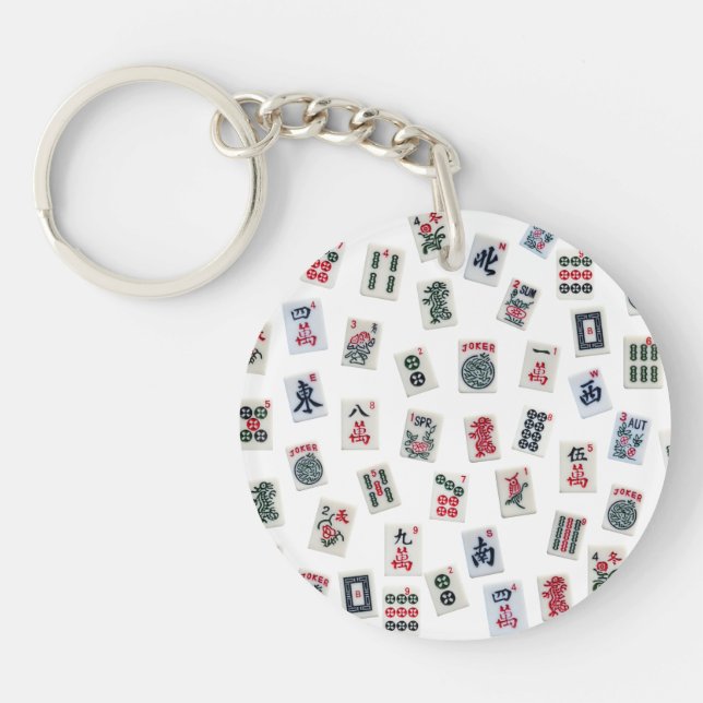 MahJong brickor och symbolmönster  (Framsidan)