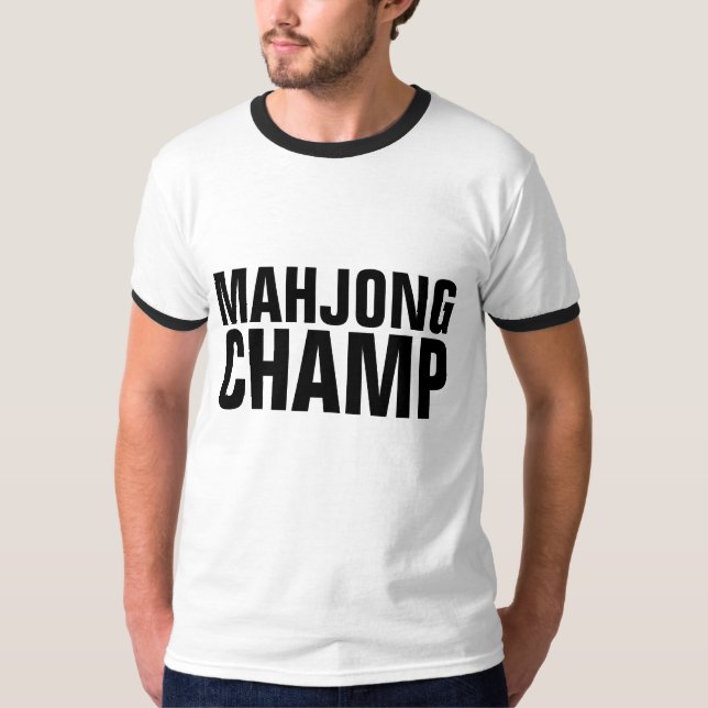 MAHJONG CHAMP T-SHIRTS (Framsida)