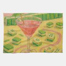Mahjong Chic Målning Cocktail