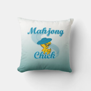 Mahjong Chick #3 Kudde