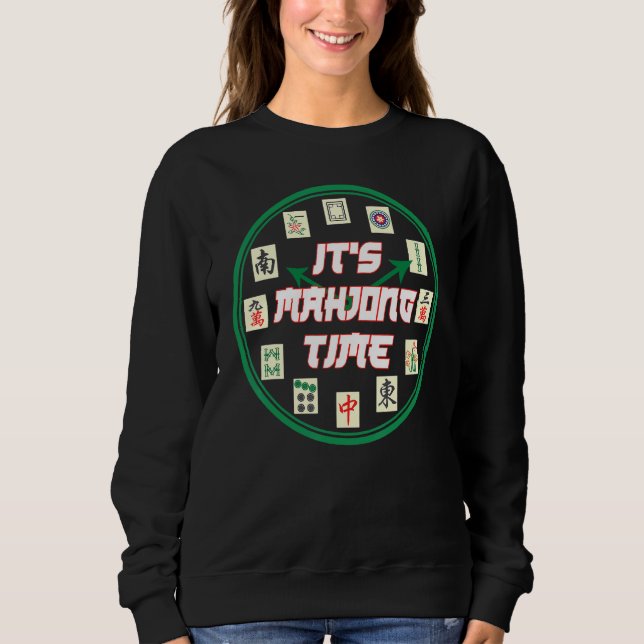 Mahjong Chinese or Mahjong Player T Shirt (Framsida)
