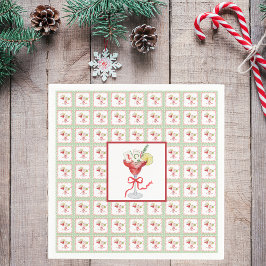 Mahjong Cocktails jul GrandMillennium Grönt Pappersservett