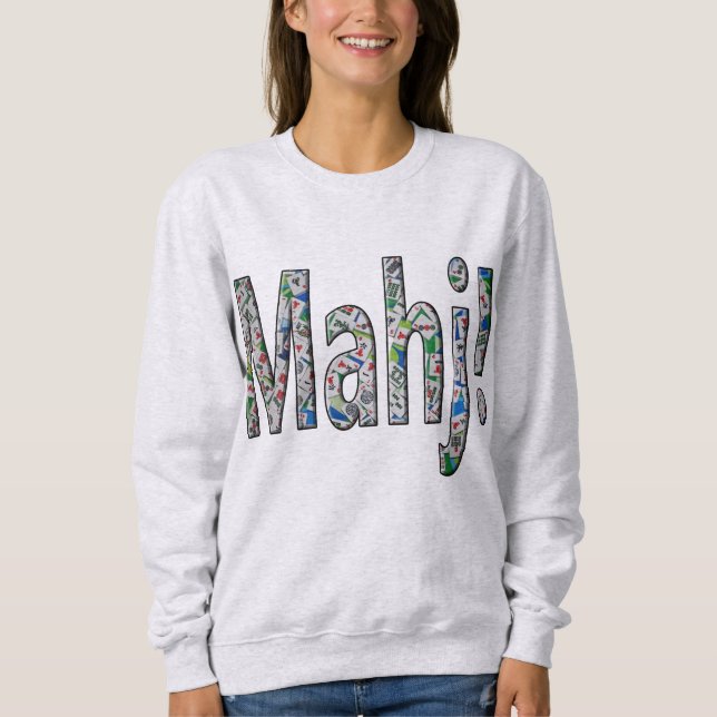 Mahjong Damtröja - Mahj! T Shirt (Framsida)