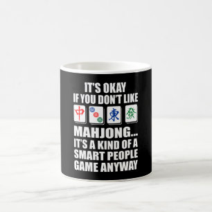 Mahjong - Det är ett slags smart folk Game roligt Kaffemugg