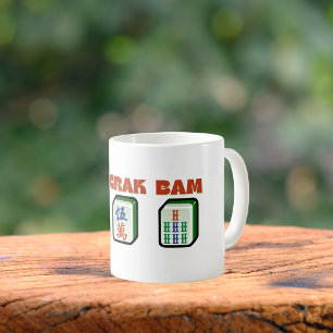Mahjong Dot Crak Bam Kaffemugg