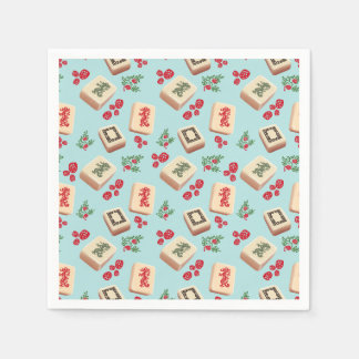 Mahjong Dragon Tile Pappra Napkins Pappersservett