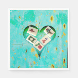 Mahjong Fills my Heart napkin Pappersservett