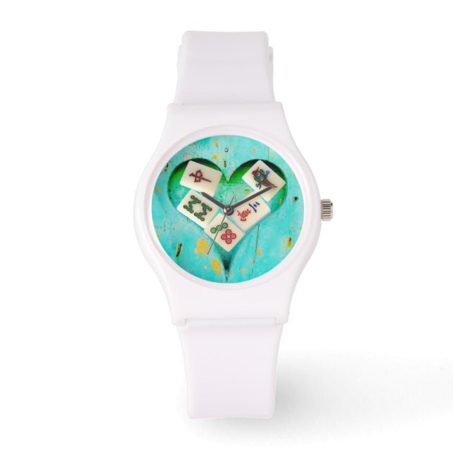 Mahjong Fills my Heart watch Armbandsur (Framsida)