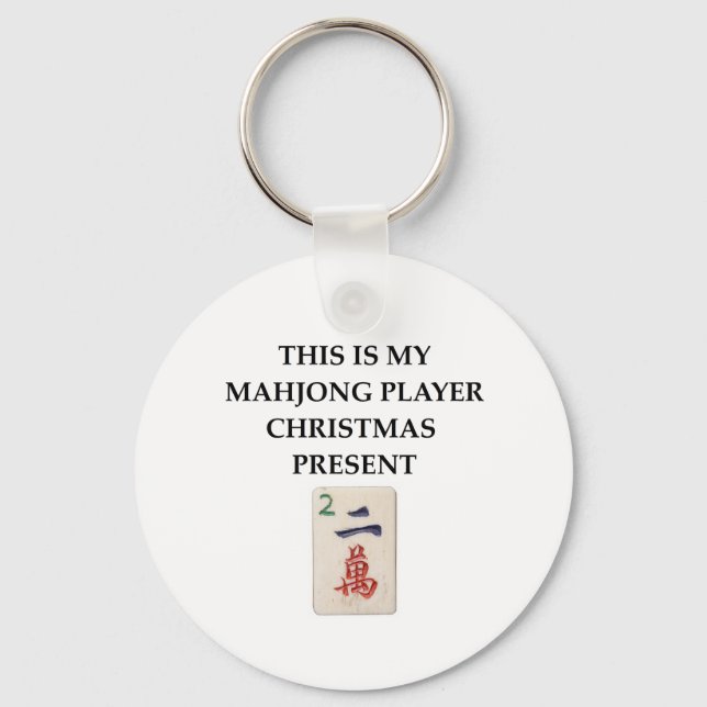 mahjong-gåva nyckelring (Framsida)