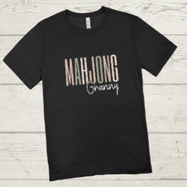 Mahjong Grany | Funny mahjong T Shirt