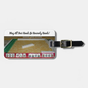 Mahjong Heavenly Hand Bagageetikett Bagagebricka
