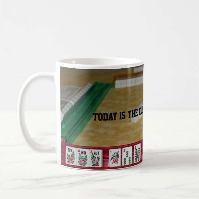 Mahjong Heavenly Hand Coffee Mug Kaffemugg (Vänster)