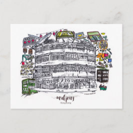 Mahjong i Hongkong Vykort