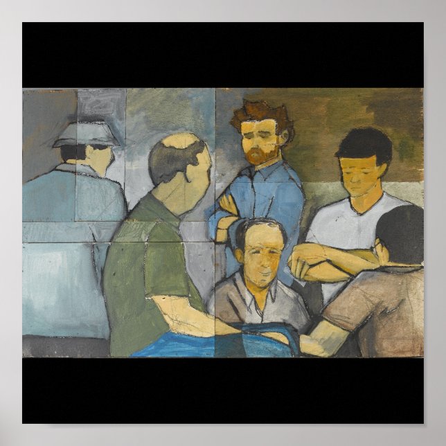 Mahjong - Kanvastryck Poster (Framsidan)