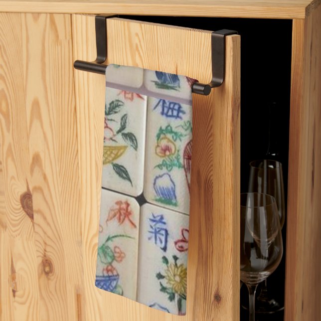 Mahjong Kitchen Hand Towel Kökshandduk (Thirds Fold)