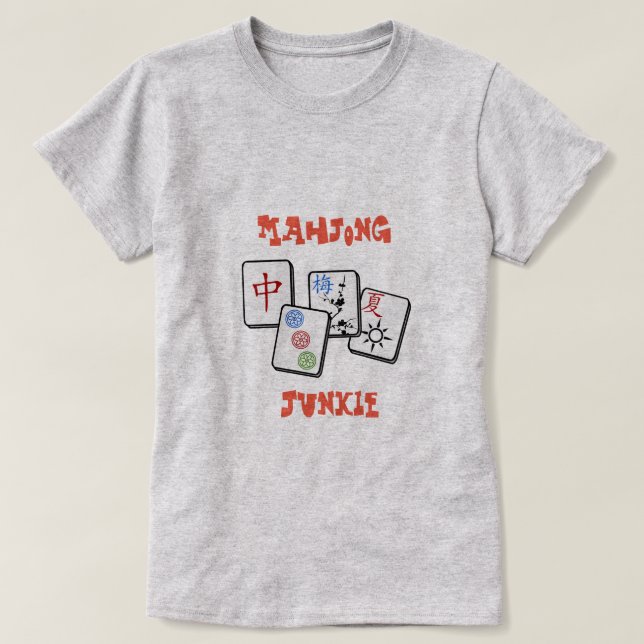 Mahjong knarkare t-shirt (Design framsida)