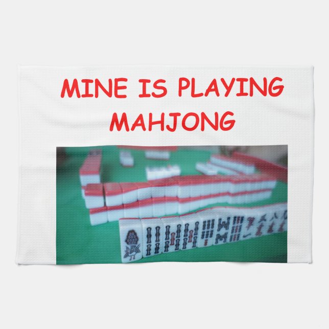 MAHJONG KÖKSHANDDUK (Horisontell)