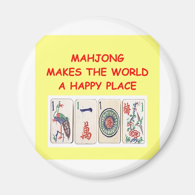 mahjong magnet (Framsidan)