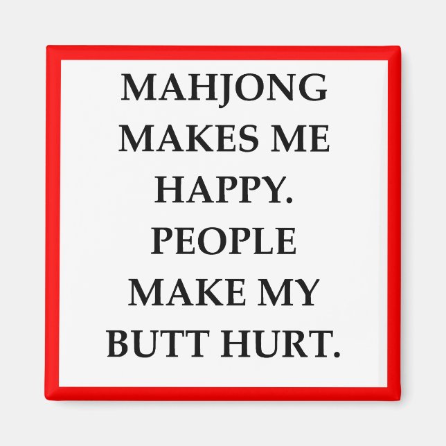 MAHJONG MAGNET (Framsidan)